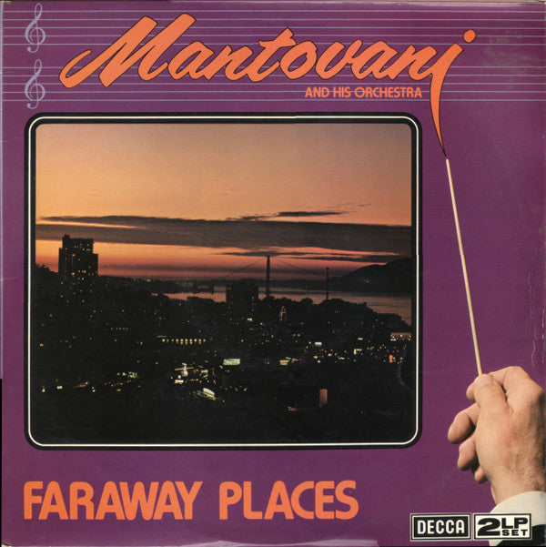 Mantovani And His Orchestra : Faraway Places (2xLP, Album)