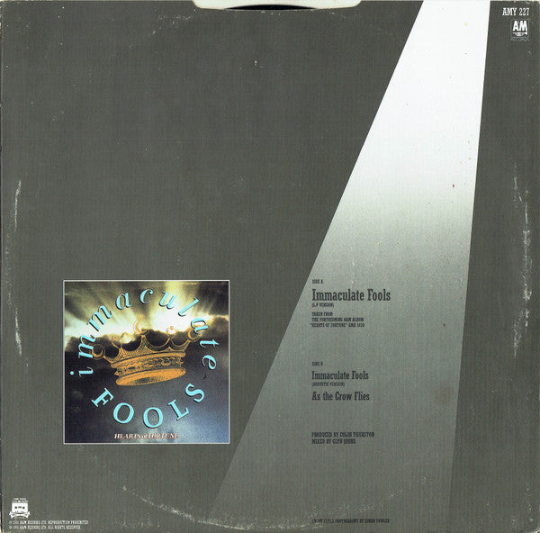 Immaculate Fools : Immaculate Fools (12", Single)