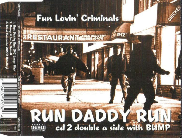 Fun Lovin' Criminals : Run Daddy Run / Bump (CD, Single, CD2)