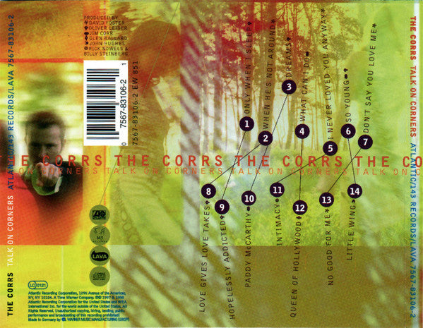 The Corrs : Talk On Corners (CD, Album, RP)