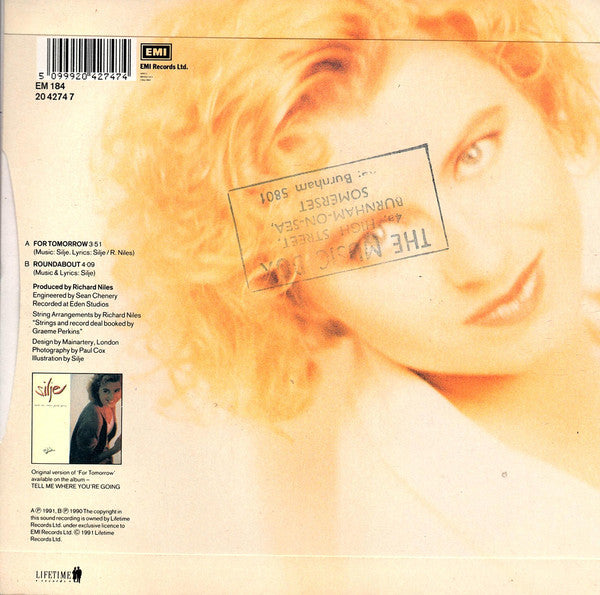 Silje Nergaard : For Tomorrow (7", Single, Sil)