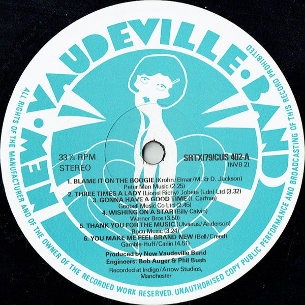 The New Vaudeville Band : The Best Of The New Vaudeville Band (LP)