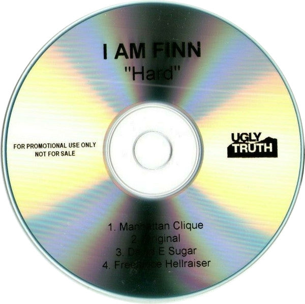 I Am Finn : 'Hard' Mixes (CDr, Single, Promo)