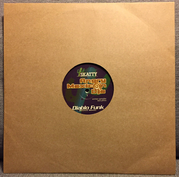 Angry Mexican DJs : Winter Sampler Test Press (2x12", S/Sided, TP)