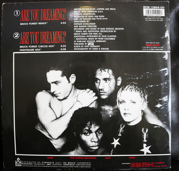 Twenty 4 Seven Featuring Captain Hollywood : Are You Dreaming? (12")