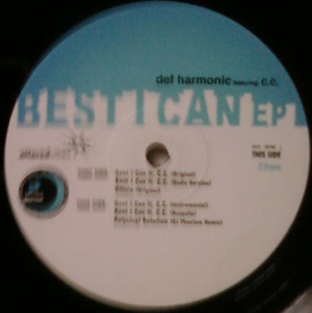 Def Harmonic : Best I Can EP (12", EP)