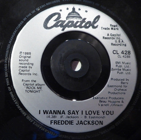 Freddie Jackson : Tasty Love (7", Single)