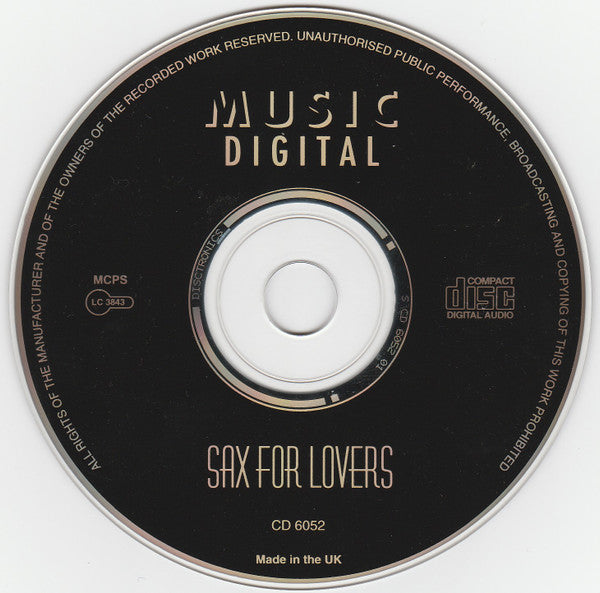 Various : Sax For Lovers (CD, Comp)