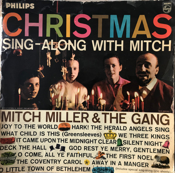 Mitch Miller And The Gang : Christmas Sing-Along With Mitch (LP, Album, Mono)