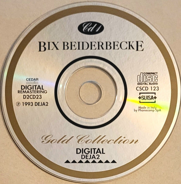 Bix Beiderbecke : The Bix Beiderbecke Gold Collection (2xCD, Comp)