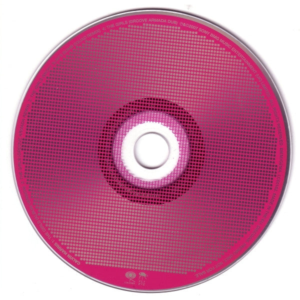 Calvin Harris : The Girls (CD, Single, Promo)