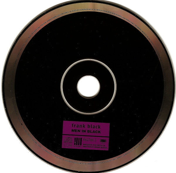 Frank Black : Men In Black (CD, Single, Num, Dig)