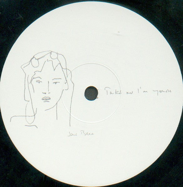 The White Rabbit With Chris Difford Featuring Jane Birkin : Take Me I'm Yours (12")