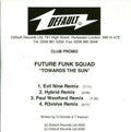 Future Funk Squad : Towards The Sun (CDr, Promo)