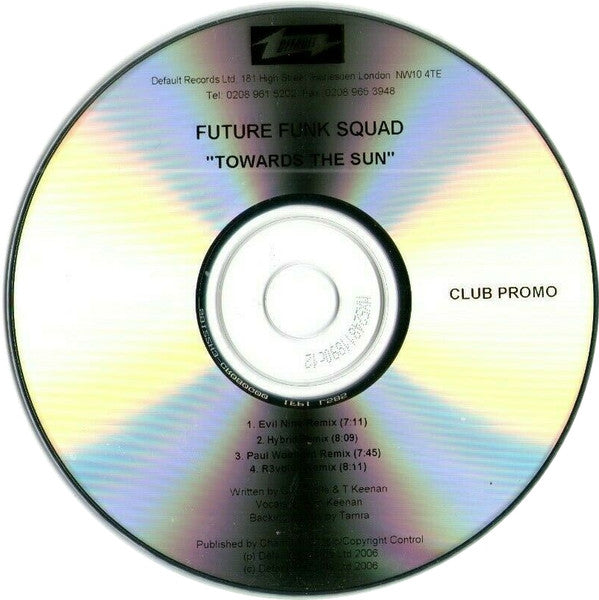 Future Funk Squad : Towards The Sun (CDr, Promo)