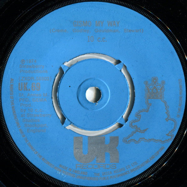 10cc : The Wall Street Shuffle (7", Single)