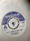 The Bachelors : (All Of A Sudden) My Heart Sings (7", Promo)