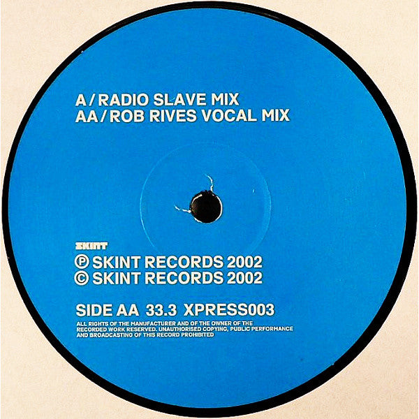 X-Press 2 : Call That Love (12")