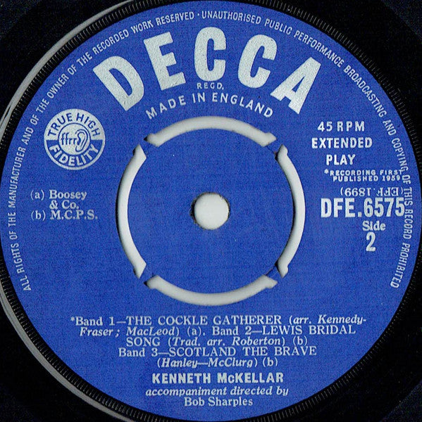 Kenneth McKellar : The Road To The Isles (7", EP, Pus)