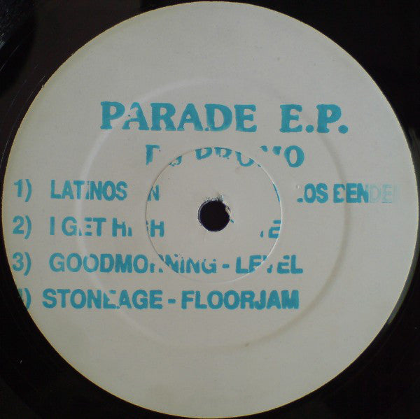 Various : The Parade E.P. (12", EP, Promo, Unofficial, W/Lbl)