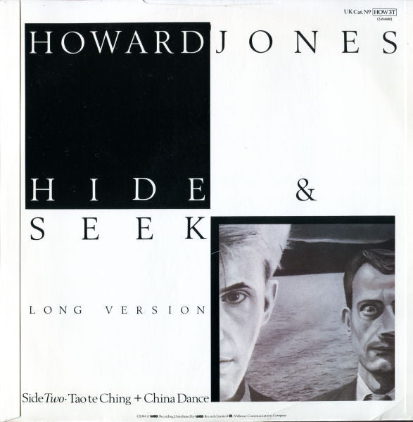 Howard Jones : Hide & Seek (12", Single, EMI)