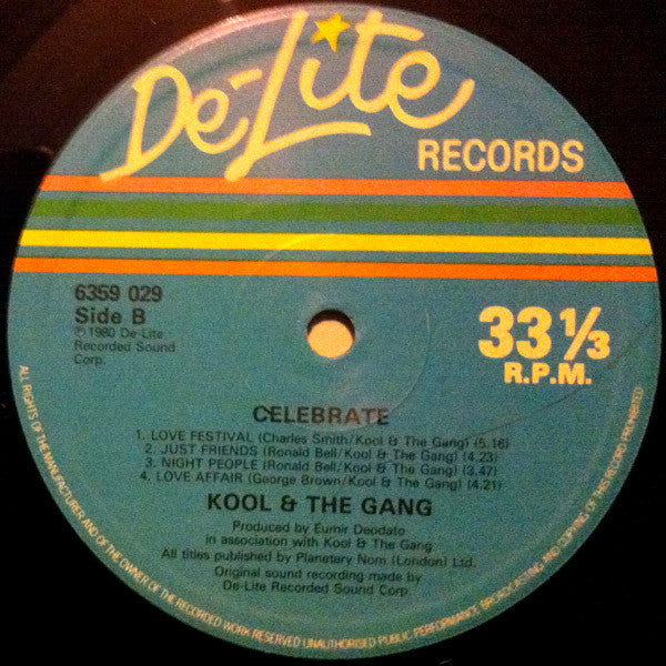 Kool & The Gang : Celebrate! (LP, Album)