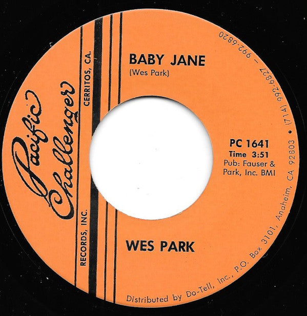 Wes Park (2) : Baby Jane (7")