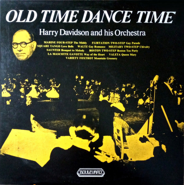 Harry Davidson And His Orchestra : Old Time Dance Time (LP)