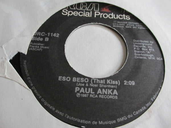Paul Anka : Goodnight My Love (Pleasant Dreams) (7")