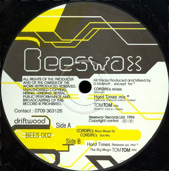Dean Marriott : Driftwood (12")