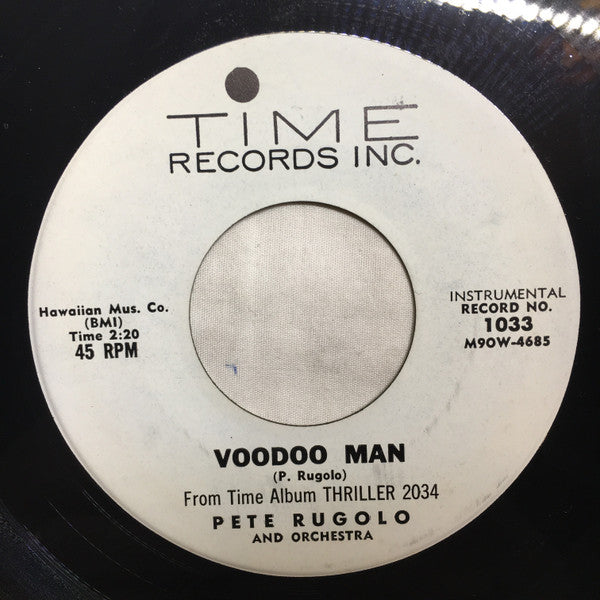Pete Rugolo Orchestra : Theme From "Thriller" / Voodoo Man (7", Promo)