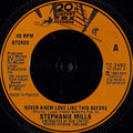 Stephanie Mills : Never Knew Love Like This Before (7", Single)