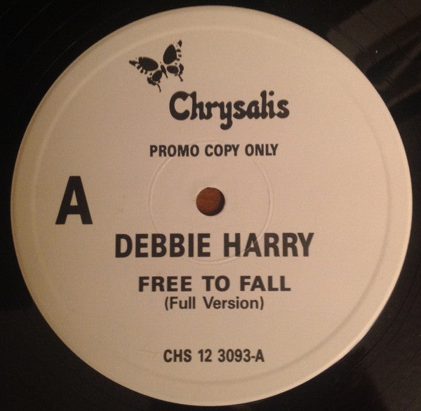 Deborah Harry : Free To Fall (12", Single, Promo)