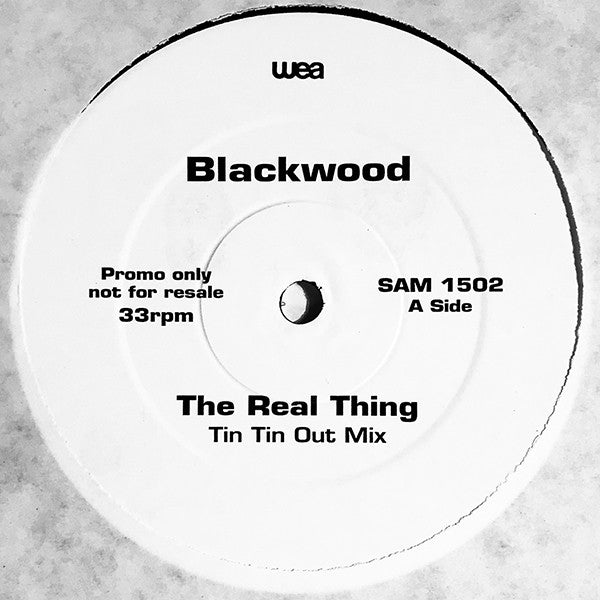 Donovan Blackwood : The Real Thing (2x12", Promo)