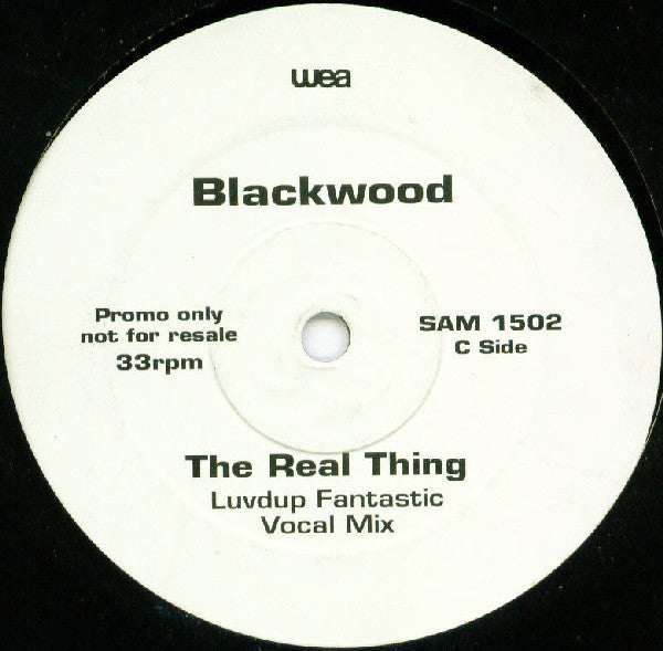 Donovan Blackwood : The Real Thing (2x12", Promo)