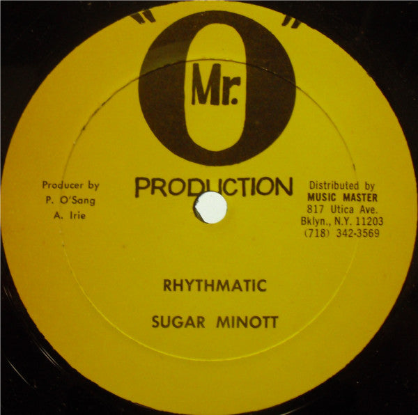 Sugar Minott : Rhythmatic / Rhythm (12")