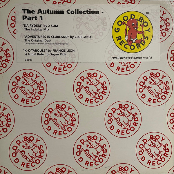 2 Sum / Clubland / Frankie Leoni : The Autumn Collection - Part 1 (12")