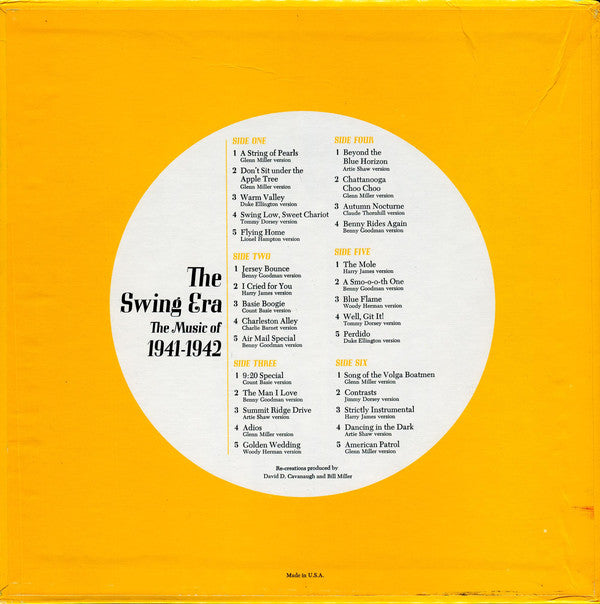 Various : The Swing Era: The Music Of 1941-1942: Swing As A Way Of Life (3xLP, Comp + Box)