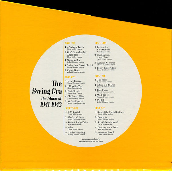 Various : The Swing Era: The Music Of 1941-1942: Swing As A Way Of Life (3xLP, Comp + Box)