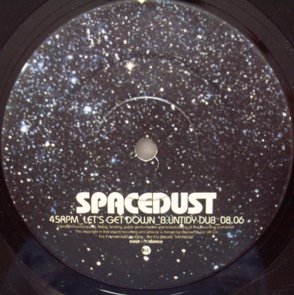 Spacedust : Let's Get Down (12", Promo)
