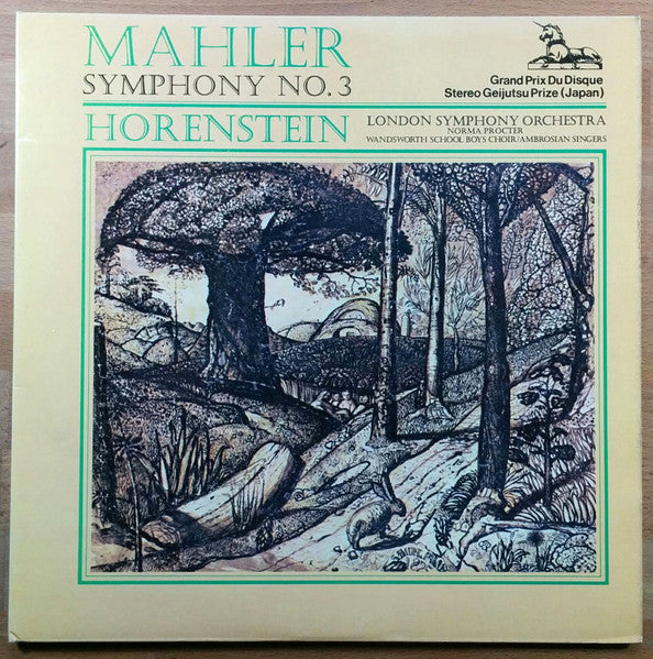 Gustav Mahler : Symphony N°3 (2xLP, RE, Gat)