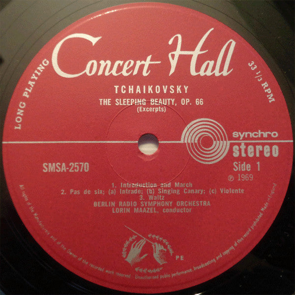 Tchaikovsky* - Lorin Maazel, Radio-Symphonie-Orchester Berlin : The Sleeping Beauty (Excerpts) (LP)