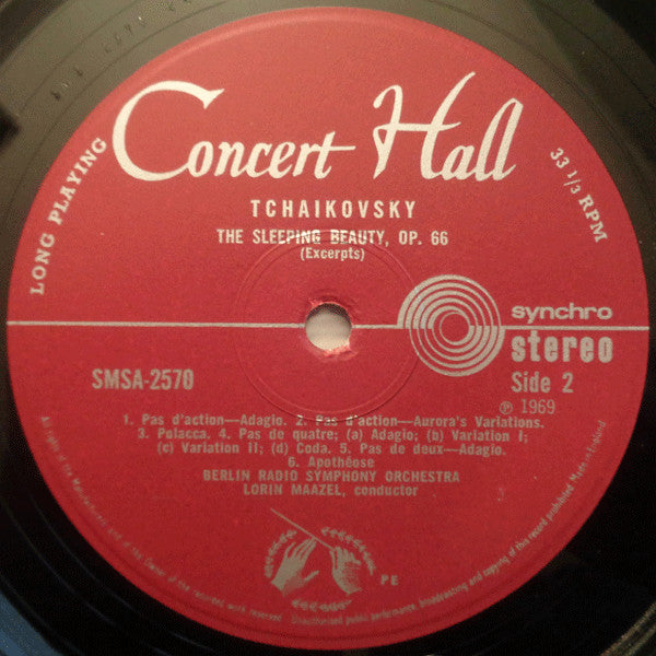 Tchaikovsky* - Lorin Maazel, Radio-Symphonie-Orchester Berlin : The Sleeping Beauty (Excerpts) (LP)