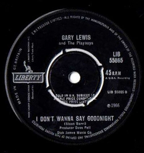 Gary Lewis & The Playboys : Sure Gonna' Miss Her (7", Single)