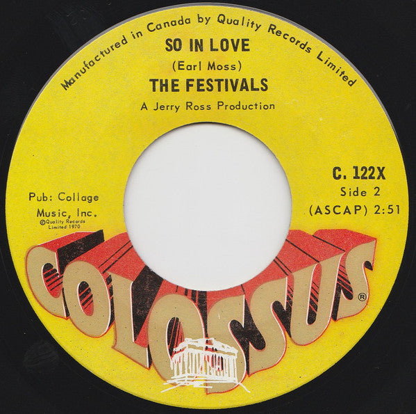 The Festivals : You're Gonna Make It (7", Single)