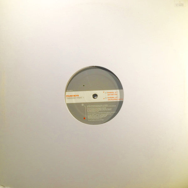 Pound Boys : Timebaby (Part 1) (12")