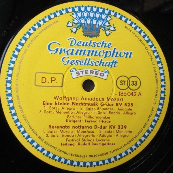 Wolfgang Amadeus Mozart, Joseph Haydn : Nocturnal Serenade (LP, Comp)