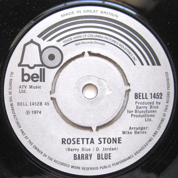 Barry Blue : If I Show You I Can Dance (7")