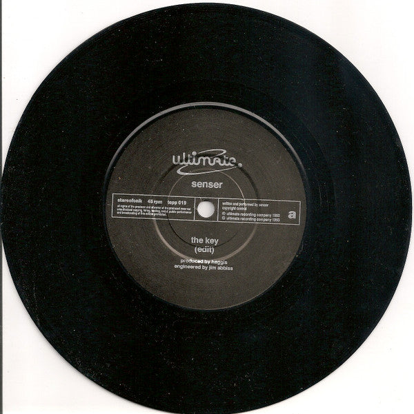 Senser : The Key / No Comply (7", Single, Ltd, Num)