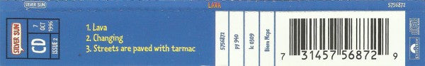 Silver Sun : Lava (CD, Single)